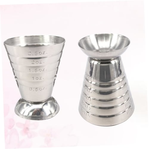 LABRIMP Мерный стаканчик для джиггера, 75 мл, из цельной нержавеющей стали