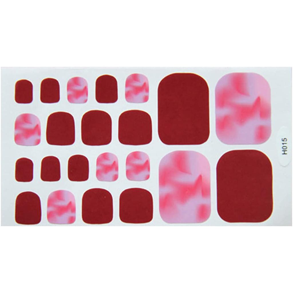 Наклейки для ногтей на носках для летних сандалий, полные обертывания, лак для ногтей на ногах, наклейка