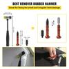 Rods Dent Removal Kit, 20 Pcs Paintless Dent Repair Rods, Stainless Steel Dent Rods, Whale Tail Dent Repair Tools, Professional Hail Dent Removal Tool