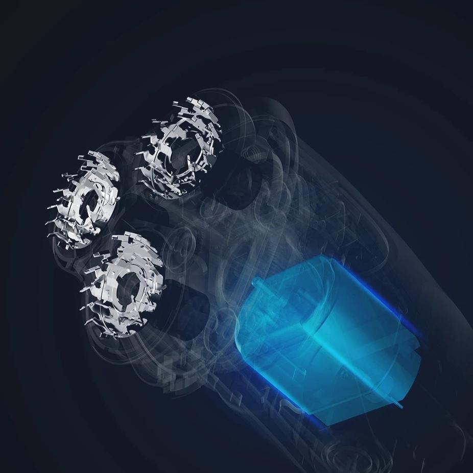 Xiaomi ENCHEN Blackstone 3 Electric Shaver 3D Triple Floating Blade Heads Shaving Razors