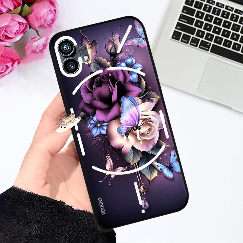 Чехол для Nothing Phone 1 Чехол для телефона One Two Ударопрочный ТПУ Силиконовый Чехол для телефона Для Nothing Phone2 5G Чехол Телефон 2 2a Бампер Fundas