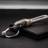 Женский сплав брелок для ключей сумка аксессуар панк ювелирные изделия мужчины крутой мальчик подарок автомобильный ключ украшение модные закуски бусины