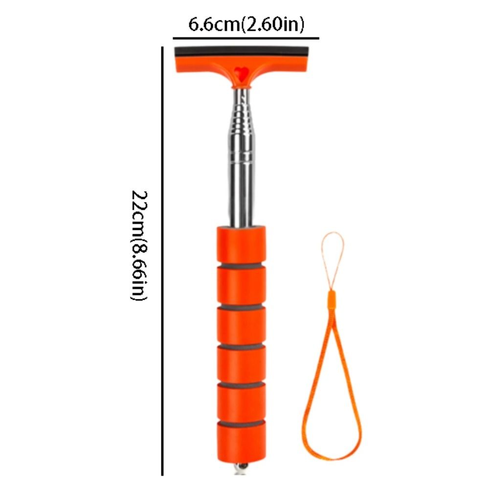 Telescopic Retractable Auto Mirror Wash Cleaning Brush Rearview Mirror Water Remover Glass Care