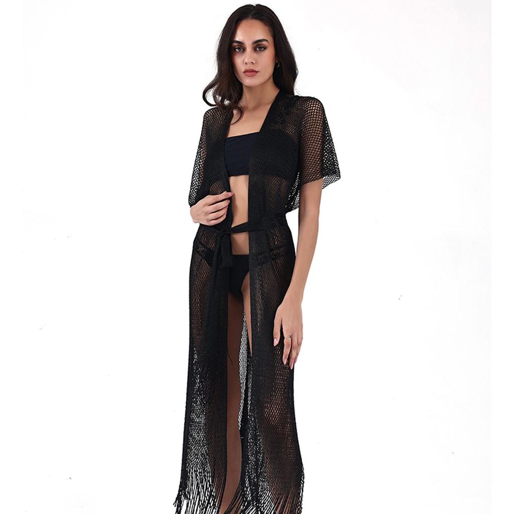 Женское модное пляжное однотонное свободное пляжное платье в стиле пэчворк с открытой спиной