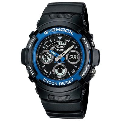 Мужские часы G-SHOCK AW-591-2AJF [водонепроницаемость 20 атм] Круглые часы Черный алюминий Цифровые Аналоговые