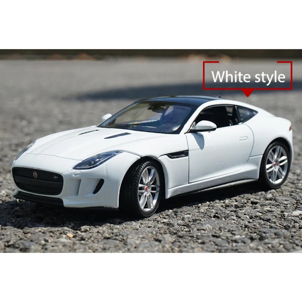 Welly 1/24 JAGUAR F-Type Купе Сплав Машинки Литые и Игрушечные Транспортные Средства Модель Автомобиля Миниатюрная Масштабная Модель Автомобиля Игрушка для Детей