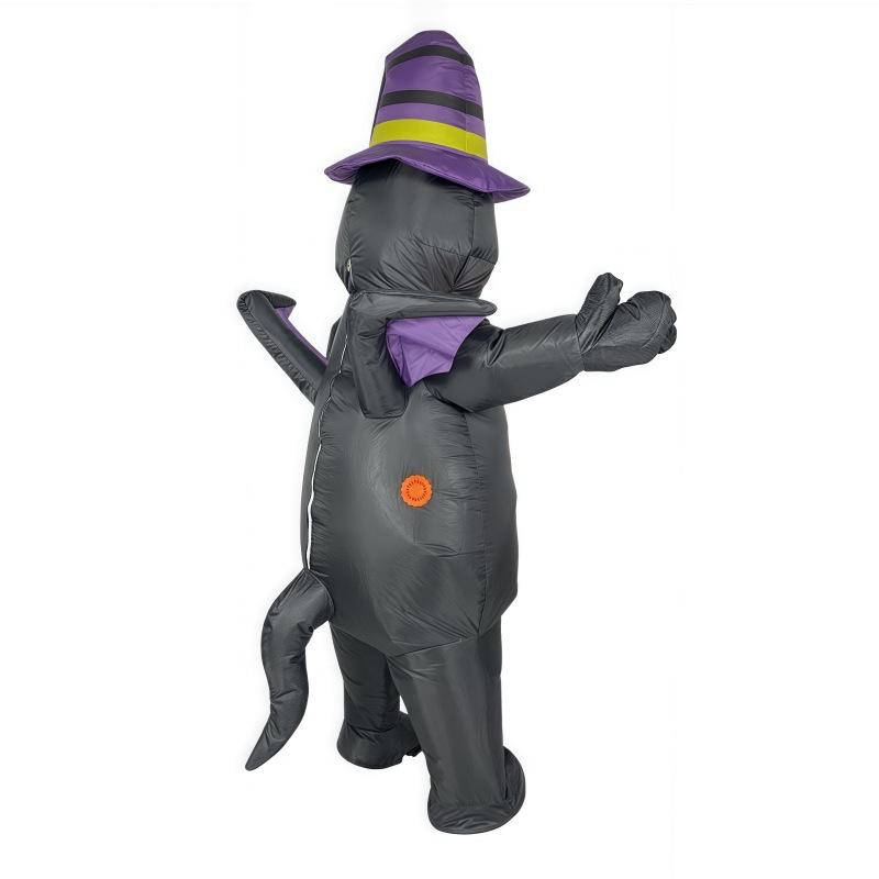 Надувной костюм кошки на Хэллоуин, взрослый