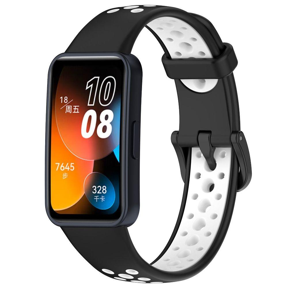 Сменный силиконовый ремешок для часов, двухцветный ремешок, новый браслет для Huawei Band 9 8