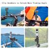 Camera Double Clip Crab Clamp Motorcycle Bicycle Handlebar Clip Bracket Monopod Mount Handlebar Stand for Insta360 X4 X3 X2