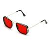 Fashion Sunglasses European and American Metal Small Square Shape Frame Korean Version Eyeglasses Vintage Retro Square Shape Sunglasses UV Protective