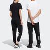 adidas Мужские джоггеры Essential Letter Print, черные, HM2682