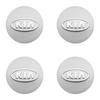 MYMX8 4pcs 56mm Car Wheel Center Cover Stickers Hub Cap Accessories For KIA EV6 Sorento Niro Stinger Ceed Carnival K5 K9 Soul Carens
