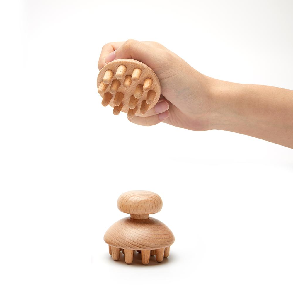 Деревянный массажер для терапии Быстрый антицеллюлитный инструмент Гуа Ша Массажер для глубокой релаксации тканей для тела Ролик для мадеротерапии Красота Здоровье