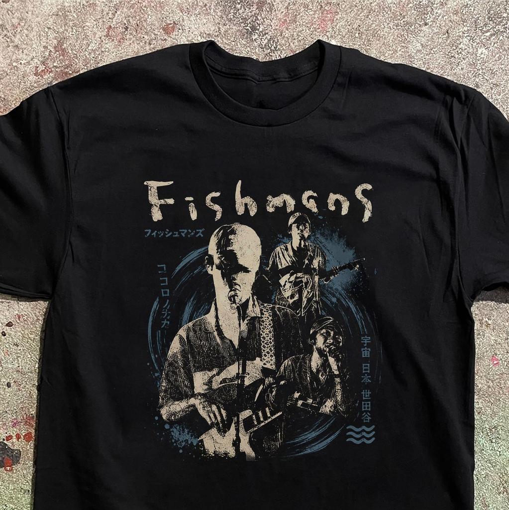 Fishmans Band T-Shirt Japanese Dream Pop Shinji Sato Retro Tee