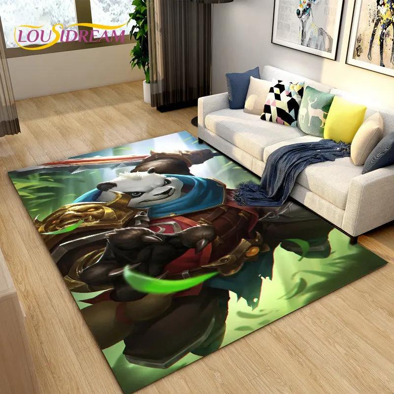 3D WOW, большой коврик для игровой зоны World of Warcraft, коврик для гостиной, спальни, дивана, коврик для украшения, детский нескользящий напольный коврик