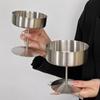 304 Stainless Steel Ice Cream High Footed Cup Reusable Pudding Cup Fruit Salad Cups  Bars Parties