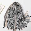 2024 Spring And Autumn Winter New Cotton And Hemp Long Thin Scarf Travel Versatile Sunscreen Warm Shawl For Women