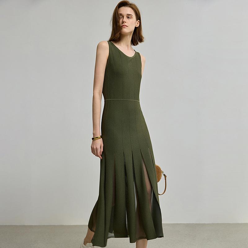 LILY Retro Sleeveless Casual Dress for Women