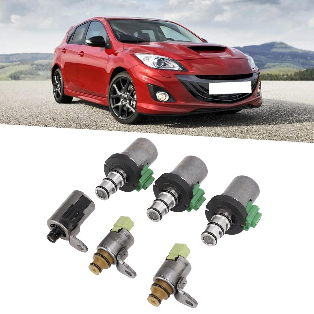 Комплект из 6 соленоидов переключения передач 4F27E для замены на Mazda 2 3 5 6 CX?7 МВП