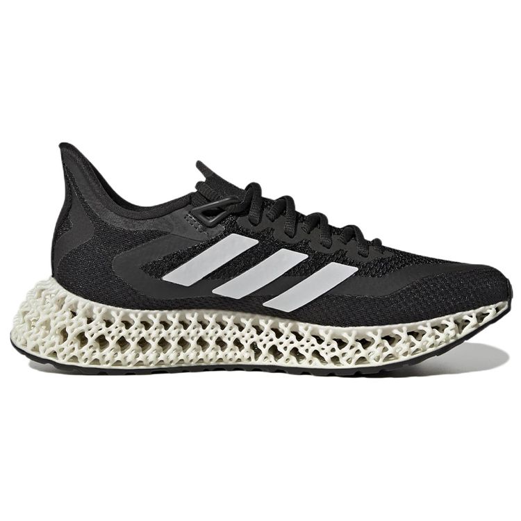 Adidas 4DFWD 2 Черно-белые женские кроссовки Core-Black Cloud-White Carbon GX9266