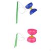 2Pcs Plactic Diabolo with Hands And String Juggling Toy for Kids Adults