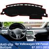 Для Volkswagen VW Passat B7 2011 2012 2013 2014 2015 Накладка на приборную панель Коврик для автомобиля Подкладка Анти-УФ Коврик Солнцезащитный коврик Ковер Панель приборов