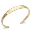[R3552] - Gold Plated Bracelet 'Cleopatra' Gold - 58 Mm 10 Mm