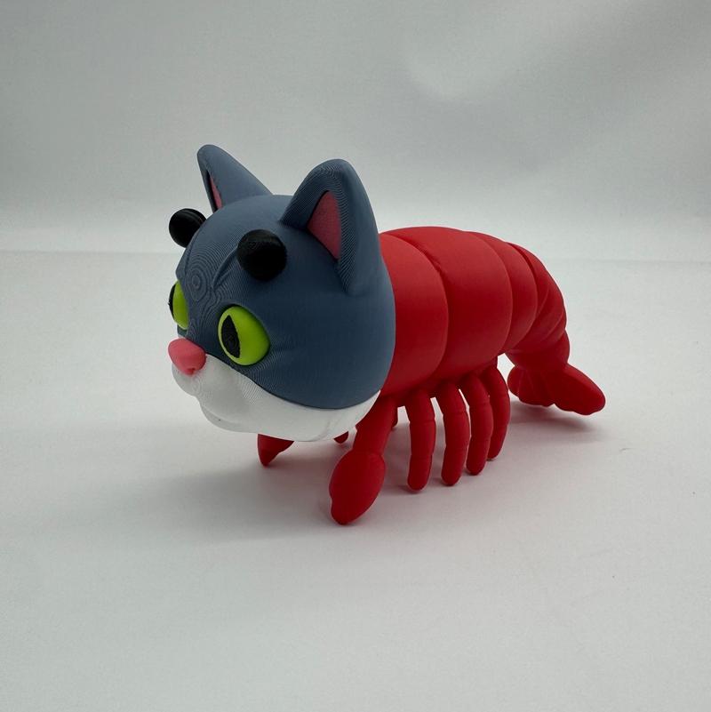 Новинка PLA 3D-печатная декоративная фигурка Модель с подвижными суставами Итальянская фигурка Brainrot Забавные фигурки 3D-печатная игрушка Декор для стола
