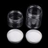 Пустые пластиковые баночки для косметики, прозрачные флаконы для образцов, контейнеры для теней для век, крема, бальзама для губ