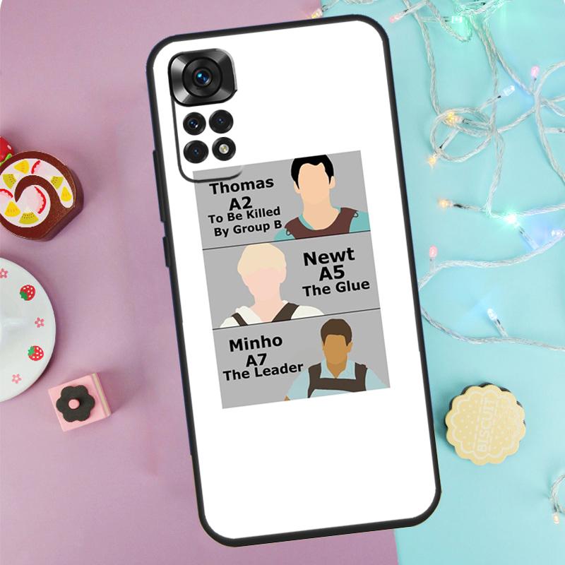 Чехол Newt The Maze Runner для Xiaomi Redmi Note 14 Pro 9 10 11 12 13 9S 10S 11S 12S Redmi 14C 10C 12C 13C