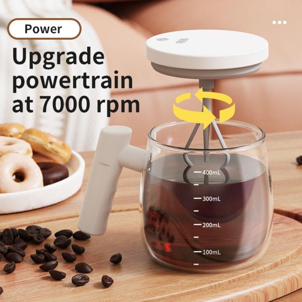 Self Stirring Mug 400ml Electric Mixing Cup New Coffee Cup