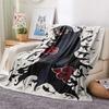 1PC Naruto Patterned Flannel Blanket Suitable For All Seasons For Home Decor Warmth And Comfort Gifts Holiday Present