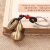Rope Brass Calabash Blessing Paper Car Accessories Bag Keychain Keyfob Key Rings Car Key Chain