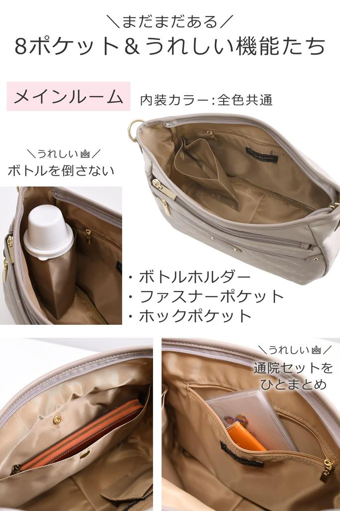 [Memezawa Kaban] memezawakaban Сумка через плечо для женщин, Легкая, Crossbody, Название бренда, Повседневная, Сумка через плечо/Сумка, Легкая, Стильная, 2-Way H