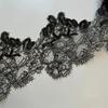 Кружево с вышивкой «Бородатый край» 1 ярд Рыбья шелковая кружевная ручная работа Ажурное кружево Свадебное платье