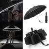 UV Folding Automatic Umbrella Rain Wind Resistant Trip Sun Umbrellas Portable Reverse Umbrella