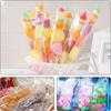 100PCS Cellophane Long Candy Treat Bag Cookie Wedding Birthday Supplies OPP Food Gift Packaging