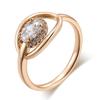 Kinel блестящее белое обручальное кольцо с цирконом для женщин, роскошное модное кольцо цвета розового золота