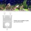 Transparent Acrylic Aquarium Pipe Clip Single Hole Fish Tank Pipe Clip  Fish Tank