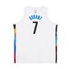 Nike Dri-Fit NBA City Edition Сезон 2022-23 Пуловер с V-образным вырезом Brooklyn Nets Durant 7 Удобные детские топы 3Z2B7BU8P-NYNKD