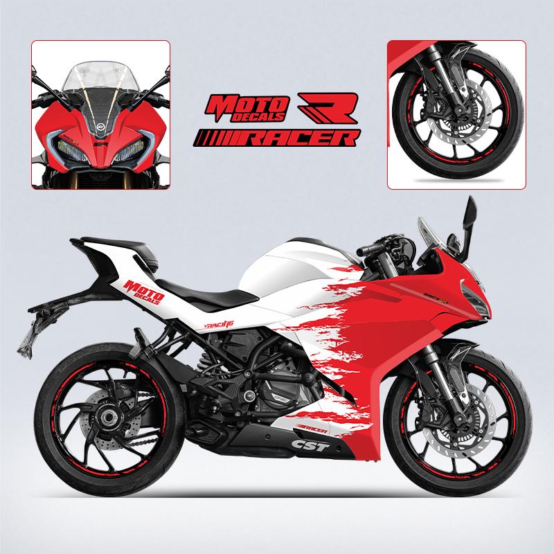 Наклейки с рисунком для защиты и украшения мотоцикла, Подходят для CFMOTO 250SR 300SR 2022 2023, Различные стили