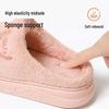Warrior Men's Winter Warm Non-Slip Thick-Sole Indoor Cotton Slippers