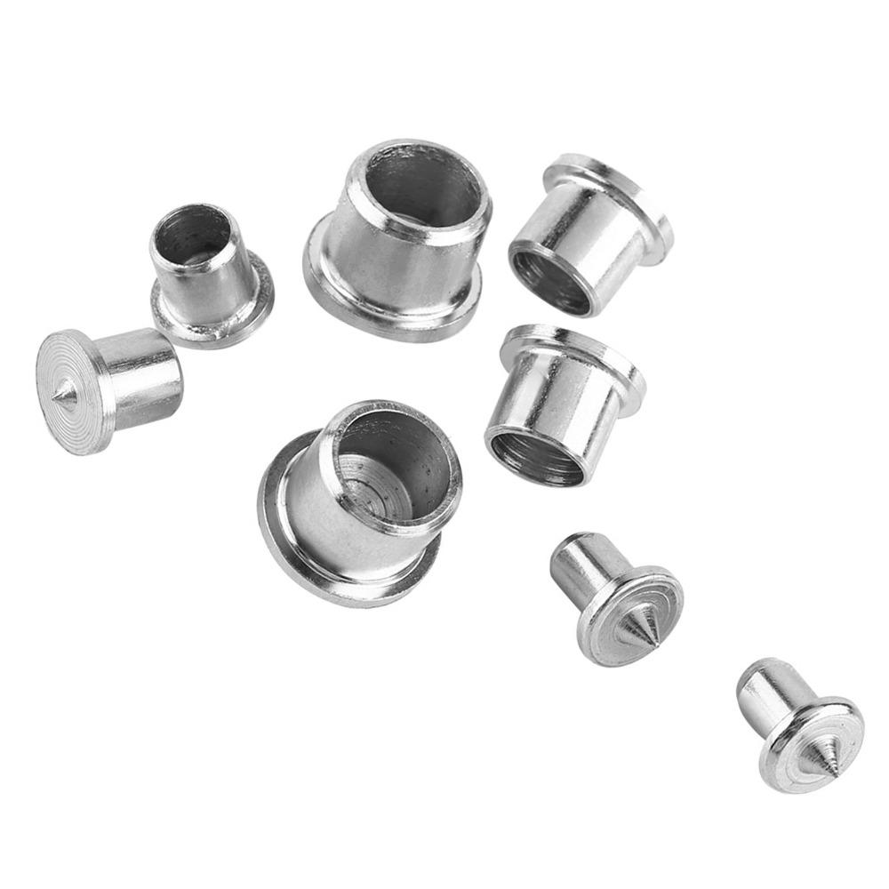 8PCS Multi-Size Dowel Center Points Solid Wood Pin Drill Center Marker Furniture Positioning