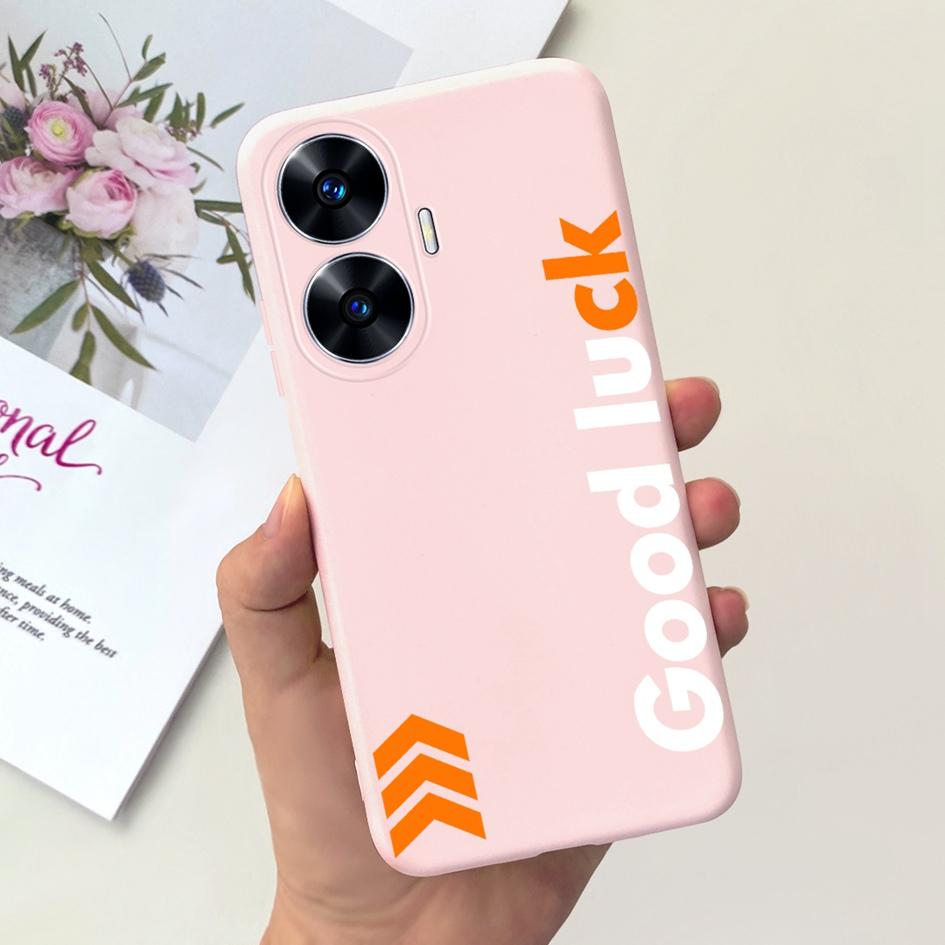 Чехол для Funda OPPO Realme C55 Милый Астронавт Coque Мягкий Силиконовый Задний Чехол для Телефона для Realme C55 RMX3710 C 55 Real me C55 Чехол-Карман