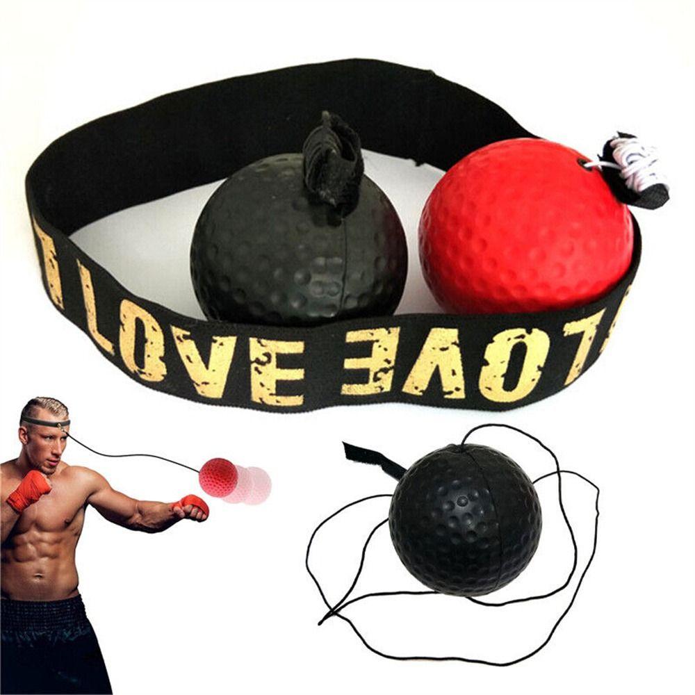 Головная повязка для бокса Упражнение Упражнение Головная повязка для боя Боксерский мяч Скорость Рефлекс Бой Мяч