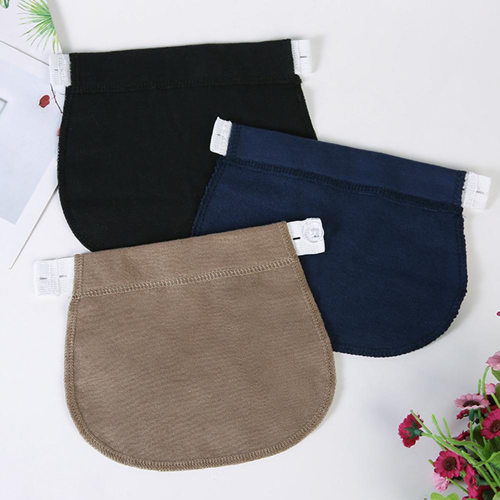 1Pc Waist Extenders for Pants Elastic Maternity Waist Extender for Pants Extender Lengthening Band Extended Button