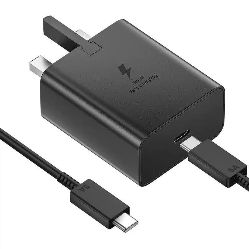Быстрое зарядное устройство PD35W с несколькими портами A+C для Samsung S24 Ultra и Apple Type-C, спецификации США/ЕС
