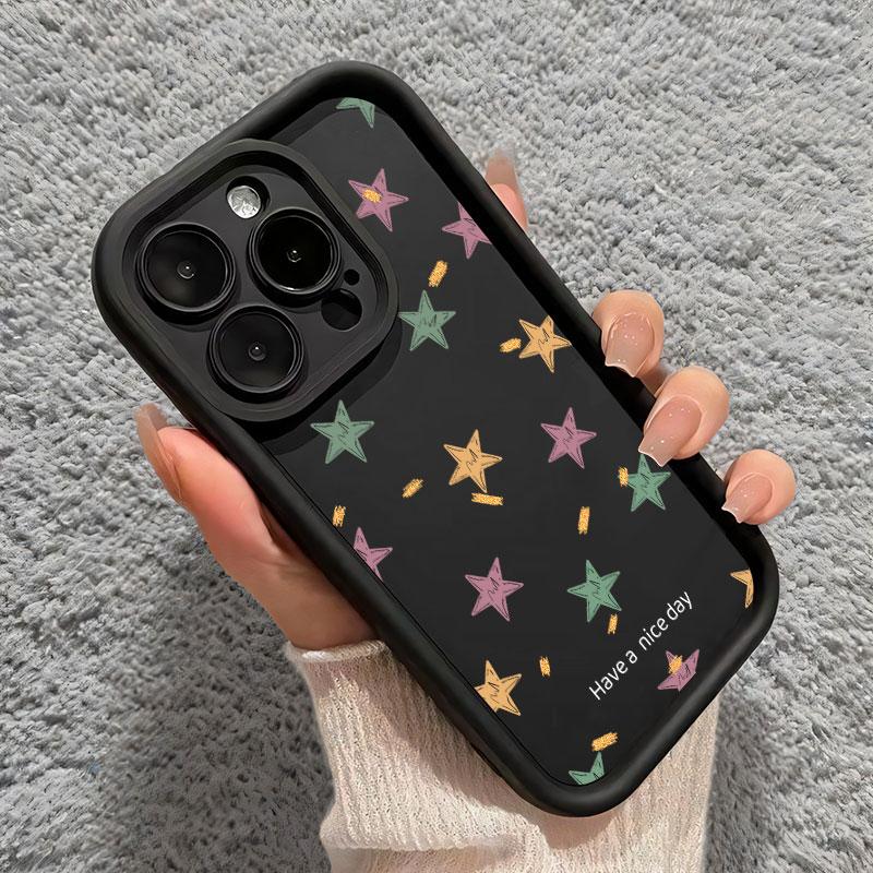 Чехол для телефона Tecno Pova 6 5 Pro Pova 6 Neo 5G 4G Pop 8 9 7 Чехол Модные Звезды Сердце Мягкий Силикон Ударопрочный Защитный Чехол