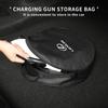 Car Rechargeable Gun Storage Bag EV Cable Organizer Pocket For Lexus ES CT GS NX IS250 CT200h IS300h ES300h RX400h NX300h IS200BD6 