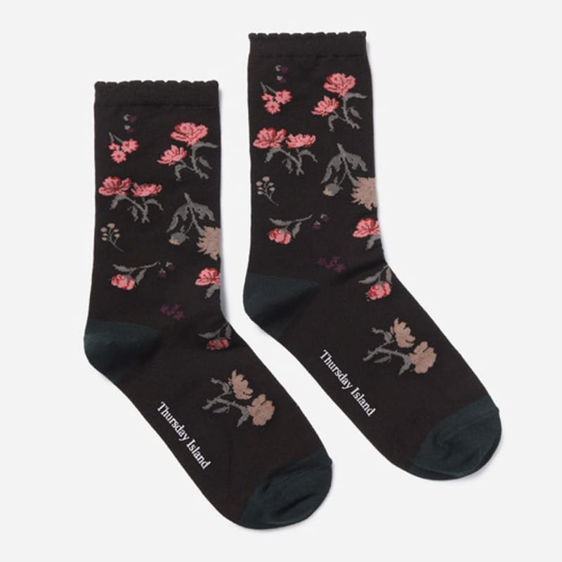 Thursday Island Flower Garden Socks_T256MSC138W